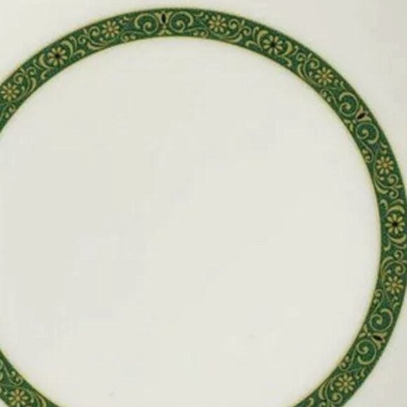 NORITAKE IVORY CHINA MYRTA 8 1/4” SALAD / DESSERT PLATE 7018 BREEN PLATINUM - Picture 4 of 4